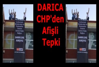 Darıca CHP'den Pankartli Tepki