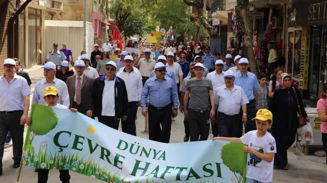 Darıca Dünya çevre haftası’nda yürüdü