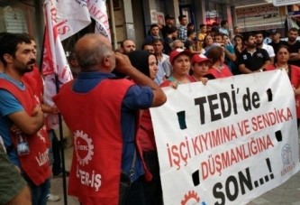 Darıca Tedi önünde eylem