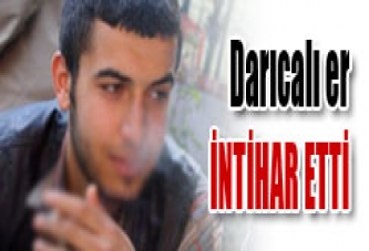 Darıcalı asker intihar etti