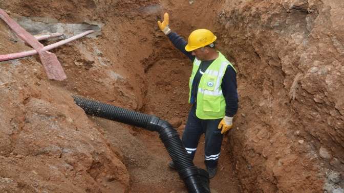 Datça İçme Suyu Projesinde İlk Kazma vuruldu