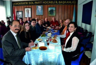 Demokratik Sol, kahvaltıda buluştu