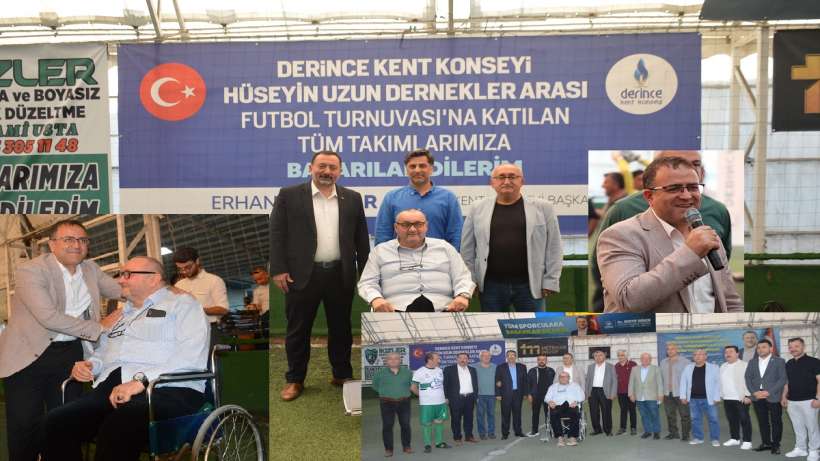 Derince Kent Konseyi Hüseyin Uzun Hemşehri Dernekleri Futbol Turnuvası Başladı