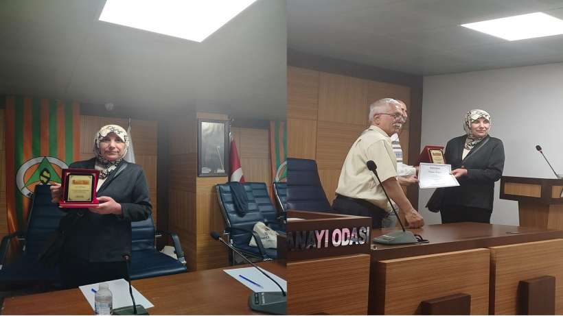 Derince’li Yazar Elif Doğan, Alanya’da Ödül Aldı