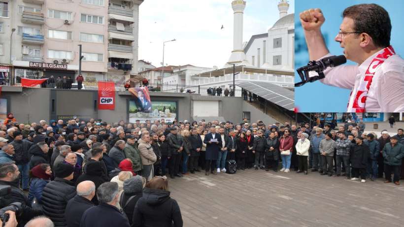 DERİNCE VE KÖRFEZ TEK YÜREK OLDU İMAMOĞLU YALNIZ DEĞİLDİR DEDİ
