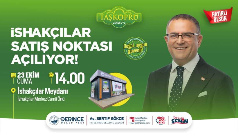 DERTAŞ’IN 11. Satış Noktası İshakçılar’da Açılıyor