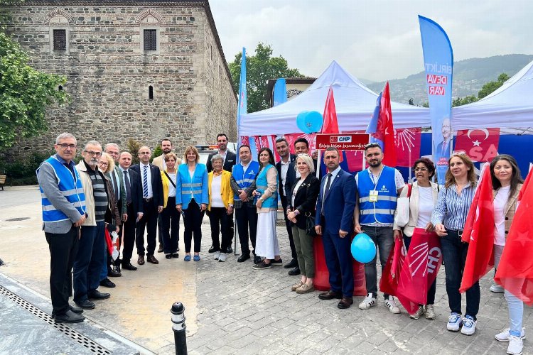 DEVA Genel Başkan Yardımcısı Sanem Oktar Bursa teşkilatıyla sahaya çıktı