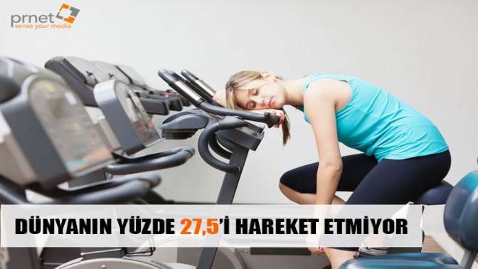 Dünyanın yüzde 27,5’i hareket etmiyor