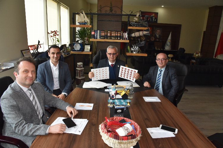 Edirne Keşan Belediyesi’nden 100. yıla özel pul 