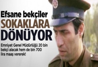 Emniyet Genel Müdürlüğü 20 bin bekçi alacak