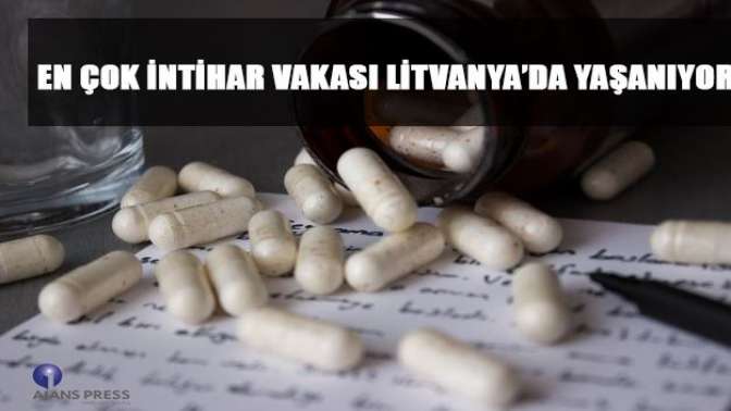 En çok intihar vakası Litvanya’da yaşanıyor