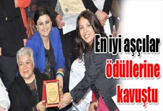 En iyi aşçılar ödüllerine kavuştu