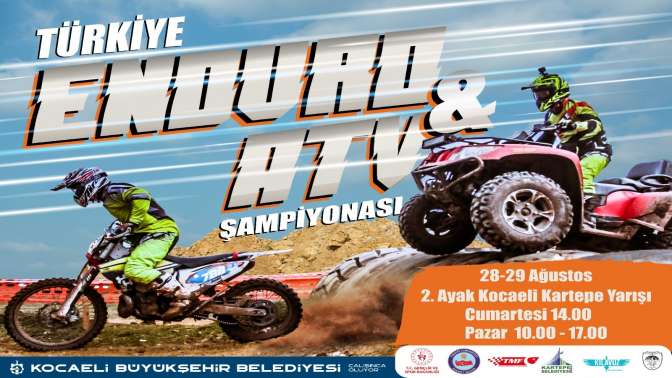 Enduro ve ATV Şampiyonası tozu dumana katacak