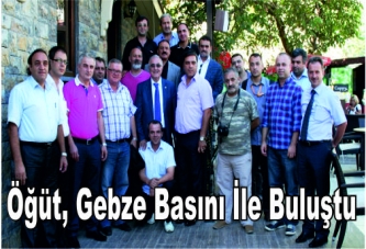 Ensar öğüt, Gebze basını ile buluştu