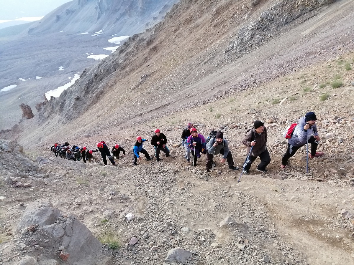 Erciyes Dağı’nda heyecan ‘zirve’de