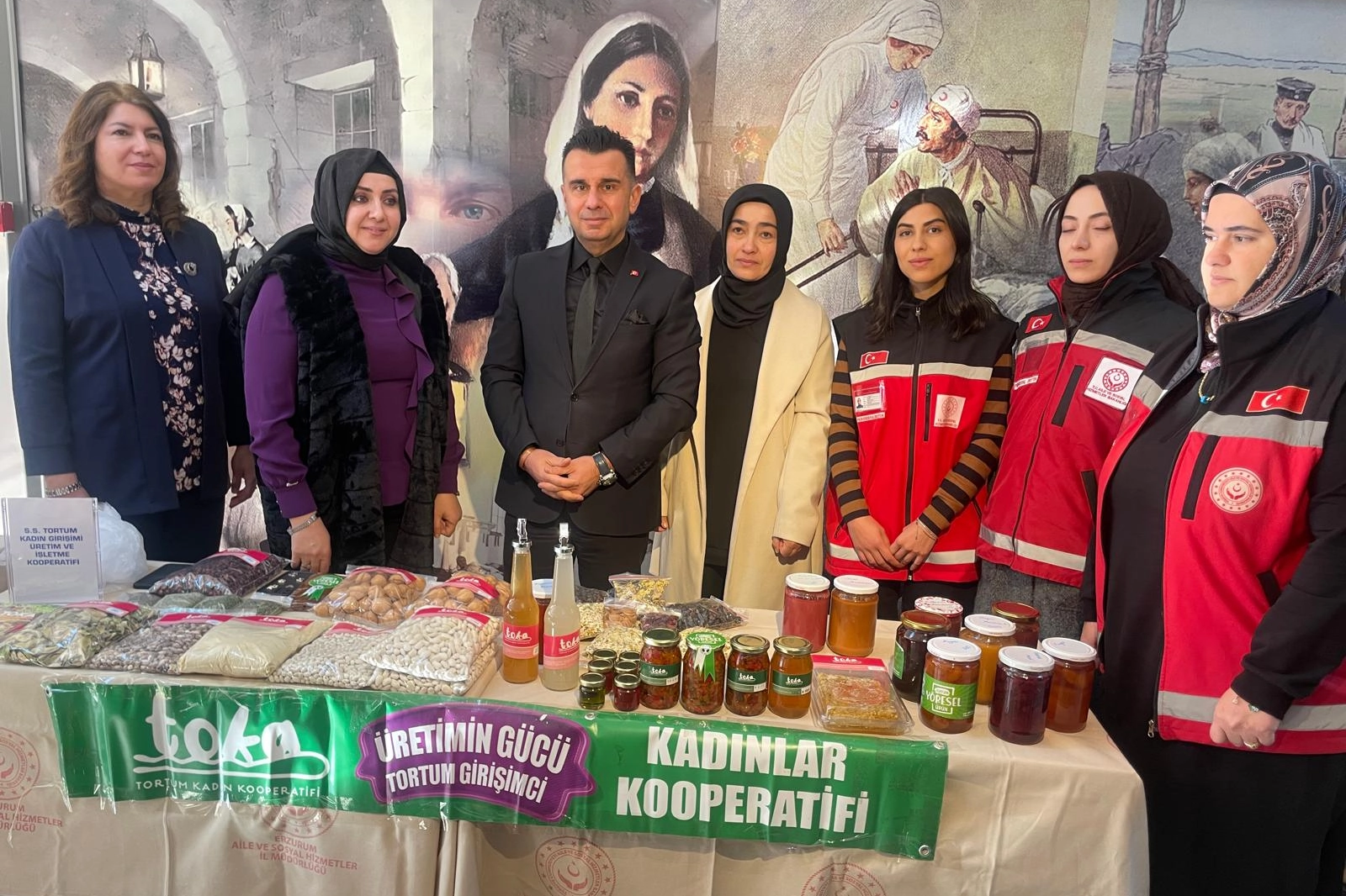 Erzurum'da kooperatifte 'kadın gücü' buluşması