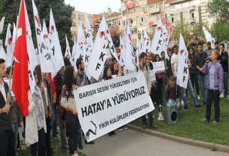 Fikir Kulübü Hatay'a yürüyor