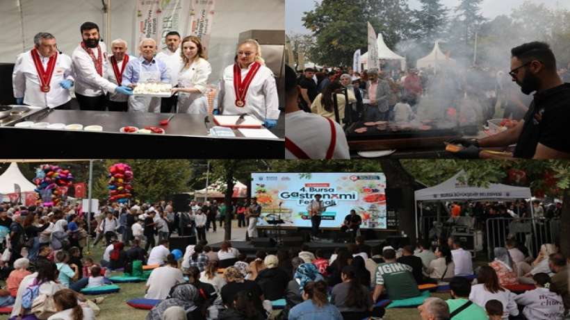 Gastronomi Festivali Bursayı Dünya Sofrasına Taşıdı