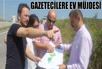 Gazetecilere cemiyetten ev müjdesi!