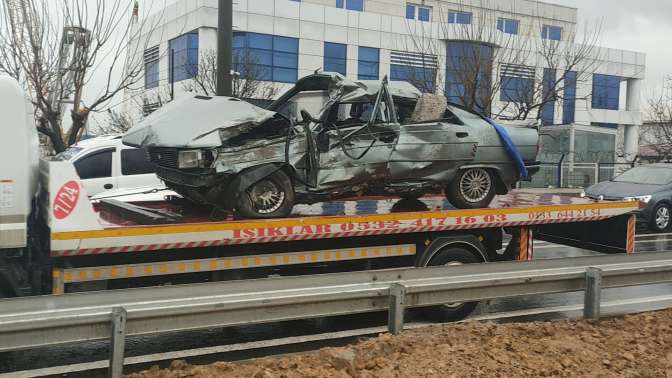 Gebzede zincirleme trafik kazası: 2 yaralı