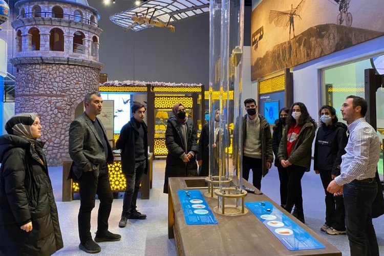 Genç mühendisler GUHEM'i ziyaret etti