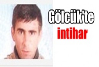 Gölcük’te intihar