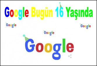 Google 16. yaşını kutluyor.