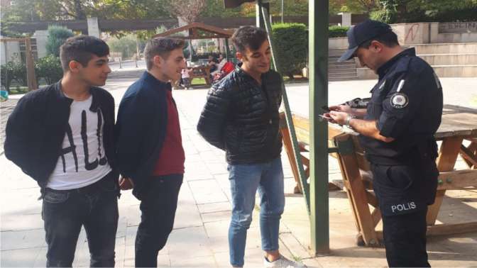Güvenli Okul Uygulaması ile yakalandılar