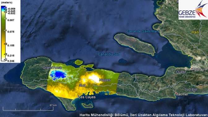 Haiti depremi Gebze Teknik Üniversitesince haritalandırıldı
