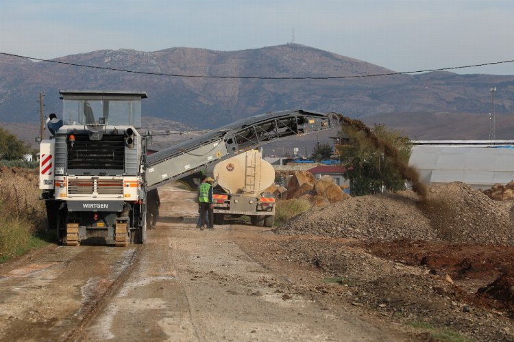 Hatay Kırıkhan'da beton asfalt hazırlığı