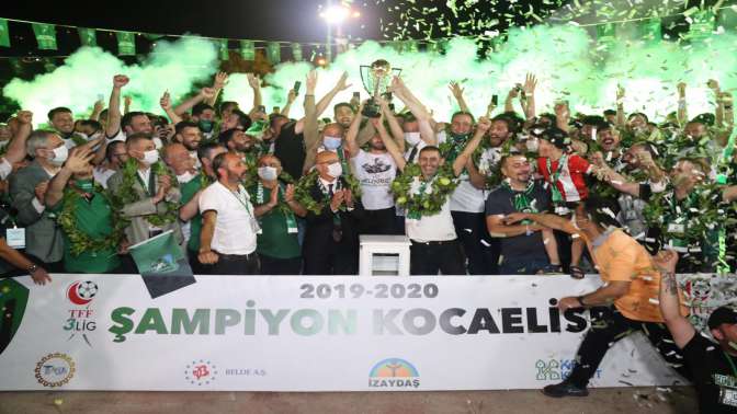 Her yer , şampiyon Kocaelispor