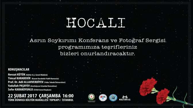 HOCALI SOYKIRIMI PANELİ ve FOTOĞRAF SERGİSİ İstanbulda Duygusal Anlara Tanıklık Edecek