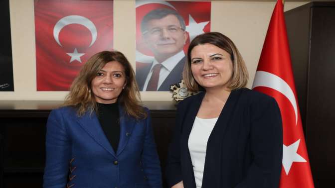 Hürriyetten Gelecek Partisi İl Başkanı Çakıra ziyaret