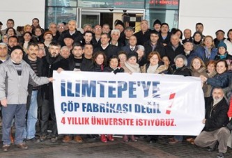 İlimtepe çöp fabrikasını istemiyor