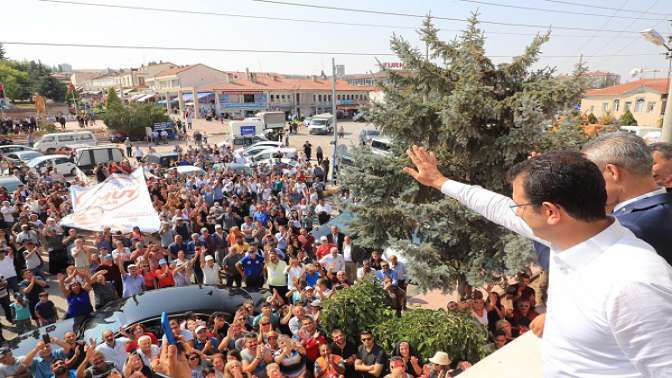 İmamoğlu: Allah bu ülkeyi yönetenlere “Hacı Bektaş terbiyesi” versin