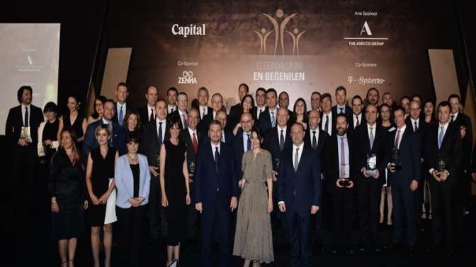 İş Dünyasının En Beğenilen Şirketleri Ödüllerini Aldı