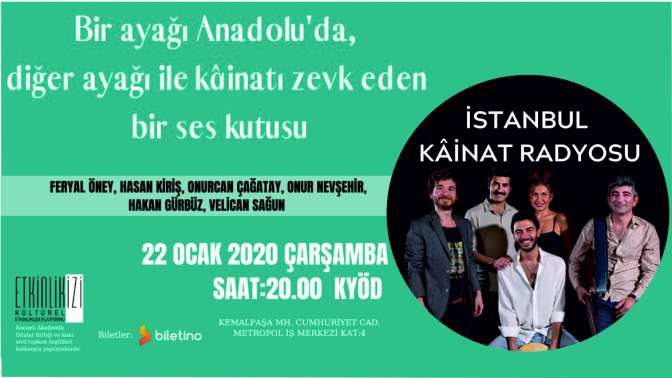 İstanbul Kainat Radyosu’dan KYÖD’de Konser