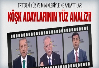 İşte uzmanından Köşk adaylarının yüz analizleri!