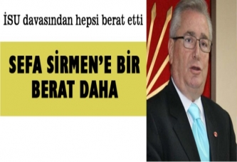 İSU davasından hepsi berat etti