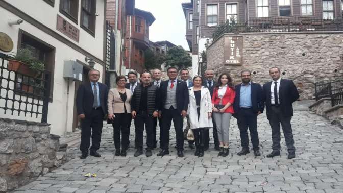 İYİ Parti’den Gazeteciler Cemiyetine ziyaret