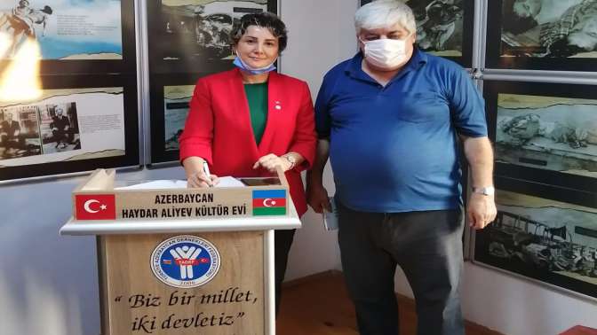 İYİ Parti İzmit İlçe den Azarbaycana destek