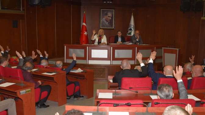 İzmit Belediye meclis toplantısı yapıldı