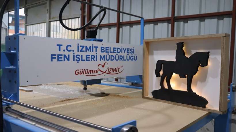 İzmit Belediyesi CNC makinası üretti