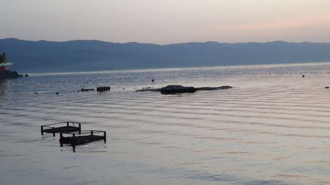 İznik Gölünde tarihi batık bazilikanın belgeseli çekiliyor