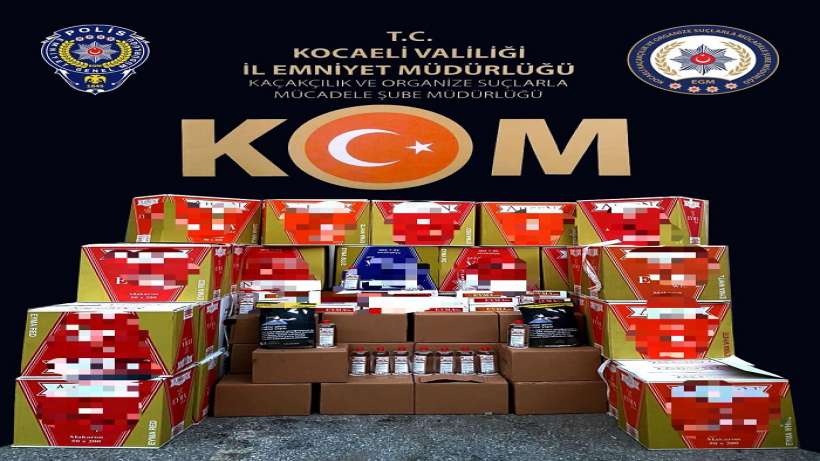 Kaçak alkol ve sigara operasyonlarında 6 gözaltı