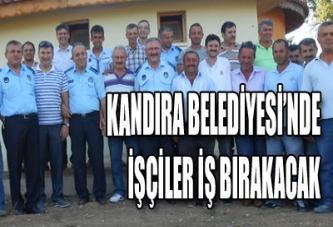 KANDIRA BELEDİYESİ’NDE İŞÇİLER İŞ BIRAKACAK