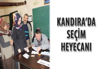 Kandıra’da seçim heyecanı