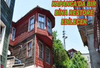 Kapanca Sokakta Restorasyona Devam