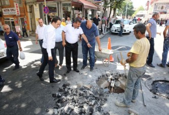 Karabacak çalışmaları denetledi