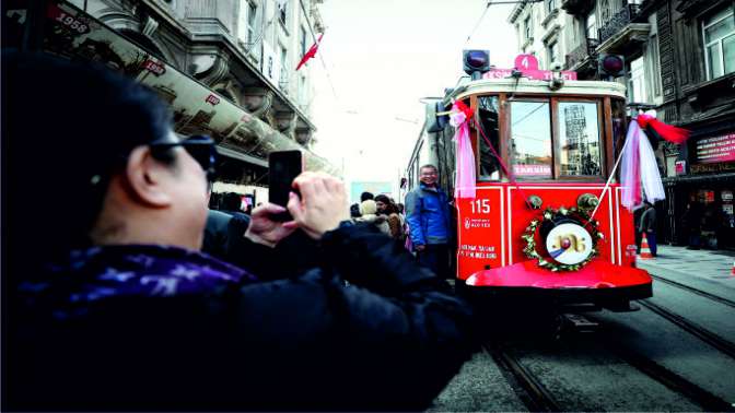 Karaköy Tünelinin Nostaljik Tramvayın 106’ncı kutlandı